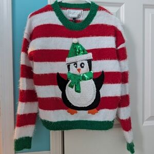 penguin ugly christmas sweater
